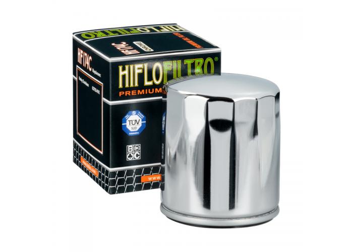 Filtru Ulei HF174 Cromat Hiflofiltro Harley 63793-01K